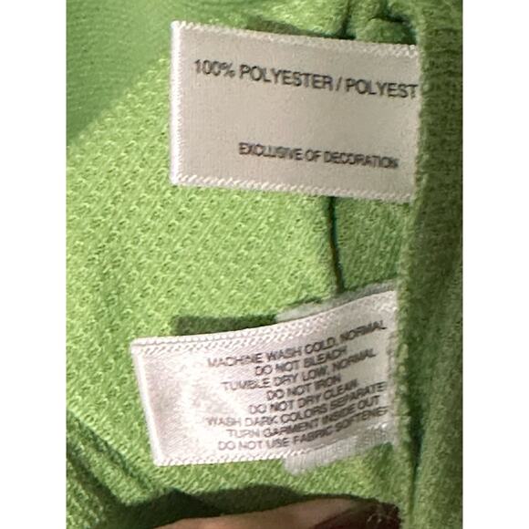 Mens Cutter And Buck Green Golf Polo Size XL Drytec Moisture Wicking - Picture 5 of 6